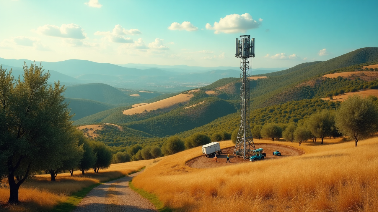 Implementación 5G en zonas rurales